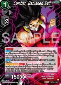 Cumber, Banished Evil - Ultimate Advent - Dragon Ball Super: Masters card