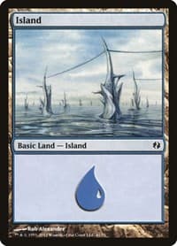 Island (41) - Duel Decks: Venser vs. Koth - Magic: The Gathering card