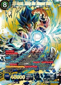 SSB Gogeta, Shining Blue Strongest Warrior - Ultimate Advent - Dragon Ball Super: Masters card