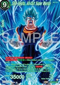 SSB Vegito, All-Out Super Warrior (SPR) - Ultimate Advent - Dragon Ball Super: Masters card