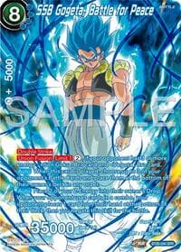 SSB Gogeta, Battle for Peace (SPR) - Ultimate Advent - Dragon Ball Super: Masters card