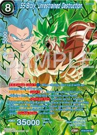 SS Broly, Unrestrained Destruction (SPR) - Ultimate Advent - Dragon Ball Super: Masters card