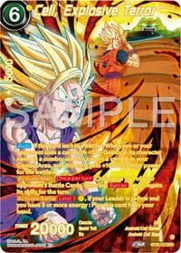 Cell, Explosive Terror (SPR) - Ultimate Advent - Dragon Ball Super: Masters card
