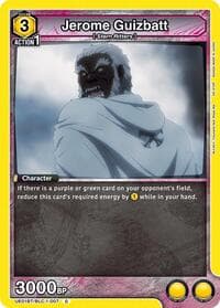 Jerome Guizbatt - UE01BT: BLEACH: Thousand-Year Blood War - Union Arena card