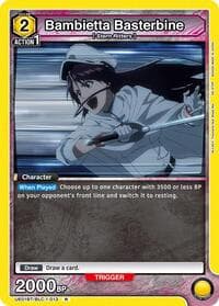 Bambietta Basterbine (013) - UE01BT: BLEACH: Thousand-Year Blood War - Union Arena card