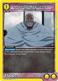 Mask De Masculine - UE01BT: BLEACH: Thousand-Year Blood War - Union Arena card