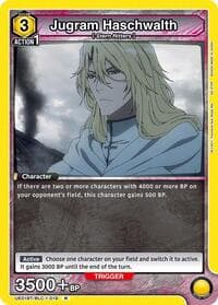 Jugram Haschwalth (019) - UE01BT: BLEACH: Thousand-Year Blood War - Union Arena card