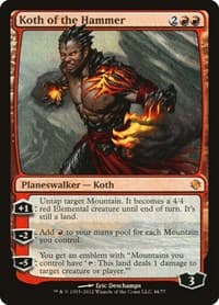 Koth of the Hammer - Duel Decks: Venser vs. Koth - Magic: The Gathering card