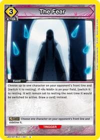 The Fear - UE01BT: BLEACH: Thousand-Year Blood War - Union Arena card