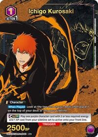 Ichigo Kurosaki (040) (R*) - UE01BT: BLEACH: Thousand-Year Blood War - Union Arena card
