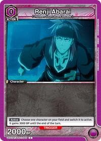 Renji Abarai (045) - UE01BT: BLEACH: Thousand-Year Blood War - Union Arena card