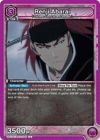 Renji Abarai (046) - UE01BT: BLEACH: Thousand-Year Blood War - Union Arena card