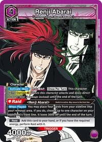 Renji Abarai (047) - UE01BT: BLEACH: Thousand-Year Blood War - Union Arena card
