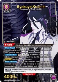 Byakuya Kuchiki (050) (SR*) - UE01BT: BLEACH: Thousand-Year Blood War - Union Arena card