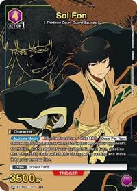 Soi Fon (055) (R*) - UE01BT: BLEACH: Thousand-Year Blood War - Union Arena card
