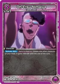 Oh-Etsu Nimaiya - UE01BT: BLEACH: Thousand-Year Blood War - Union Arena card