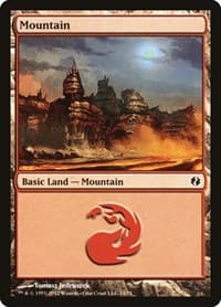 Mountain (74) - Duel Decks: Venser vs. Koth - Magic: The Gathering card