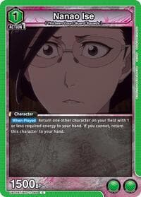 Nanao Ise - UE01BT: BLEACH: Thousand-Year Blood War - Union Arena card