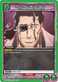 Shunsui Kyoraku (074) - UE01BT: BLEACH: Thousand-Year Blood War - Union Arena card