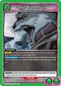 Sajin Komamura (078) - UE01BT: BLEACH: Thousand-Year Blood War - Union Arena card