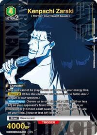 Kenpachi Zaraki (081) (SR*) - UE01BT: BLEACH: Thousand-Year Blood War - Union Arena card