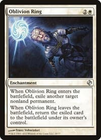 Oblivion Ring - Duel Decks: Venser vs. Koth - Magic: The Gathering card