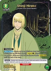 Shinji Hirako (087) (R*) - UE01BT: BLEACH: Thousand-Year Blood War - Union Arena card