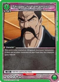 Shigekuni Yamamoto - UE01BT: BLEACH: Thousand-Year Blood War - Union Arena card