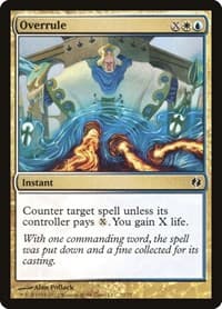 Overrule - Duel Decks: Venser vs. Koth - Magic: The Gathering card