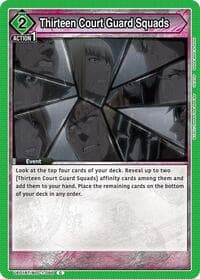 Thirteen Court Guard Squads - UE01BT: BLEACH: Thousand-Year Blood War - Union Arena card