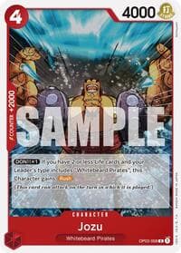 Jozu - ST-15: Starter Deck 15 RED Edward.Newgate - One Piece Card Game card