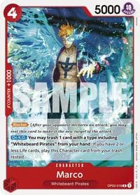 Marco - ST-15: Starter Deck 15 RED Edward.Newgate - One Piece Card Game card