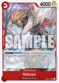 Rakuyo - ST-15: Starter Deck 15 RED Edward.Newgate - One Piece Card Game card