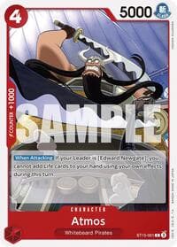 Atmos - ST-15: Starter Deck 15 RED Edward.Newgate - One Piece Card Game card