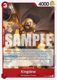 Kingdew - ST-15: Starter Deck 15 RED Edward.Newgate - One Piece Card Game card