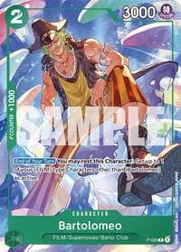 Bartolomeo - ST-16: Starter Deck 16 GREEN Uta - One Piece Card Game card
