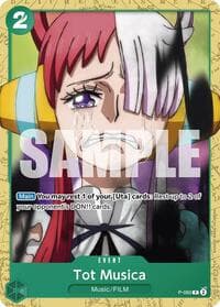 Tot Musica - ST-16: Starter Deck 16 GREEN Uta - One Piece Card Game card