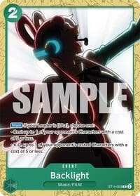 Backlight - ST-16: Starter Deck 16 GREEN Uta - One Piece Card Game card