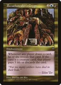 Breathstealer's Crypt - Visions - Magic: The Gathering card
