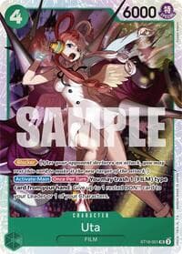 Uta (ST16-001) - ST-16: Starter Deck 16 GREEN Uta - One Piece Card Game card