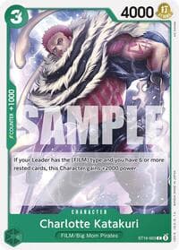 Charlotte Katakuri - ST-16: Starter Deck 16 GREEN Uta - One Piece Card Game card