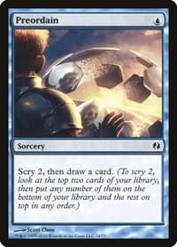 Preordain - Duel Decks: Venser vs. Koth - Magic: The Gathering card
