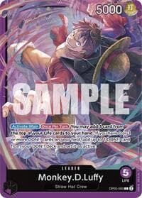 Monkey.D.Luffy (OP05-060) - ST-18: Starter Deck 18 PURPLE Monkey.D.Luffy - One Piece Card Game card