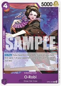 O-Robi - ST-18: Starter Deck 18 PURPLE Monkey.D.Luffy - One Piece Card Game card