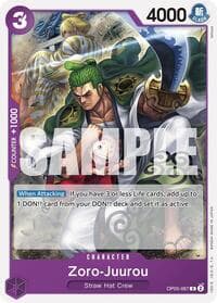 Zoro-Juurou (OP05-067) - ST-18: Starter Deck 18 PURPLE Monkey.D.Luffy - One Piece Card Game card