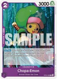 Chopa-Emon - ST-18: Starter Deck 18 PURPLE Monkey.D.Luffy - One Piece Card Game card