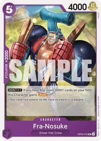 Fra-Nosuke - ST-18: Starter Deck 18 PURPLE Monkey.D.Luffy - One Piece Card Game card