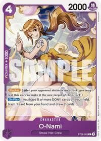 O-Nami - ST-18: Starter Deck 18 PURPLE Monkey.D.Luffy - One Piece Card Game card
