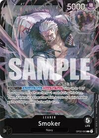 Smoker (OP02-093) - ST-19: Starter Deck 19 BLACK Smoker - One Piece Card Game card