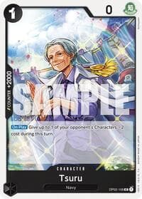Tsuru - ST-19: Starter Deck 19 BLACK Smoker - One Piece Card Game card